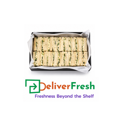 Gourmet Truffle Chicken Finger Sandwiches - (12 pieces)
