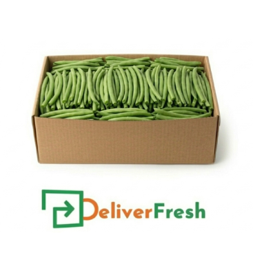 Box of green beans with DeliverFresh