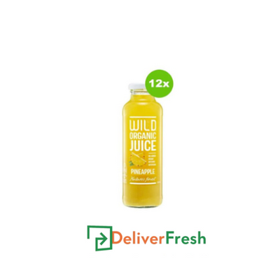 Wild One Organic Pineapple Juice 12 x 360ml