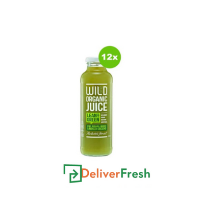 Wild One Organic Lean & Green Juice 12 x 360ml