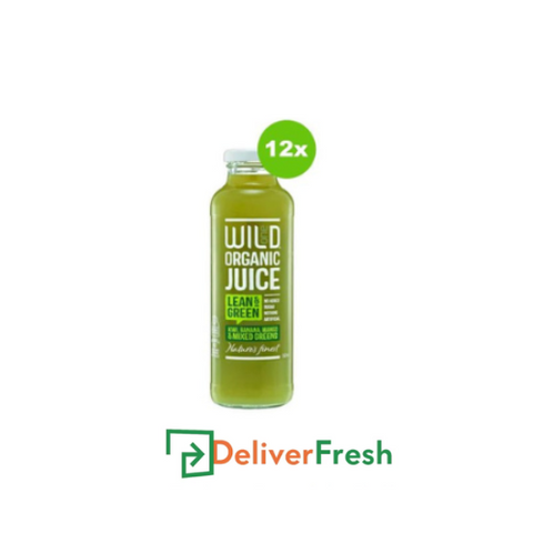 Wild One Organic Lean & Green Juice 12 x 360ml