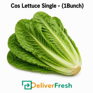 Cos lettuce single bunch with DeliverFresh