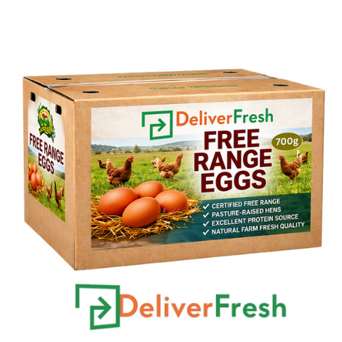 Eggs Free Range 700g - (15doz. Filler Tray Pack Box)