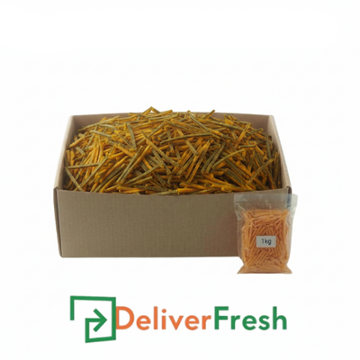 Box of Grey Pumpkin Julienne with a smaller bag , with DeliverFresh