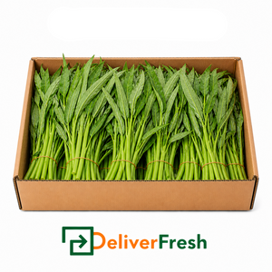Box of kangkung with DeliverFresh