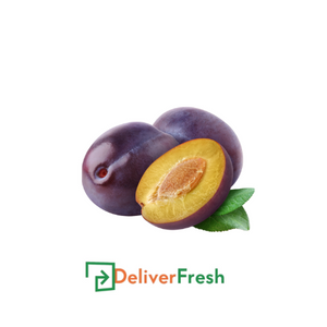 Plum with a half-section with DeliverFresh
