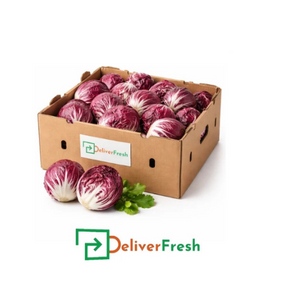 Box of radicchio with DeliverFresh