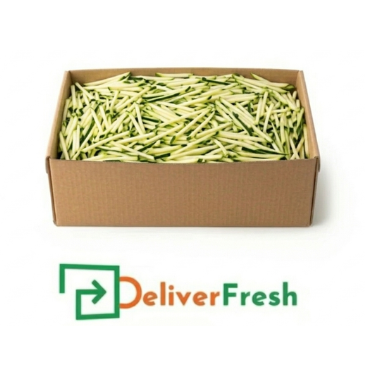 Box of zucchini julienne with DeliverFresh