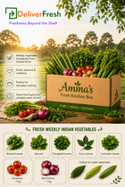 Ammaโs Fresh Kitchen Box โ Weekly Indian Vegetables