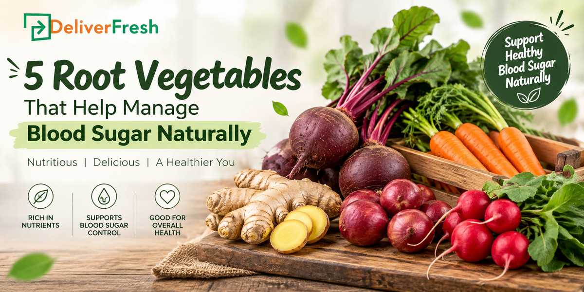 5 Root Vegetables That Help Manage Blood Sugar Naturally | Deliver Fresh