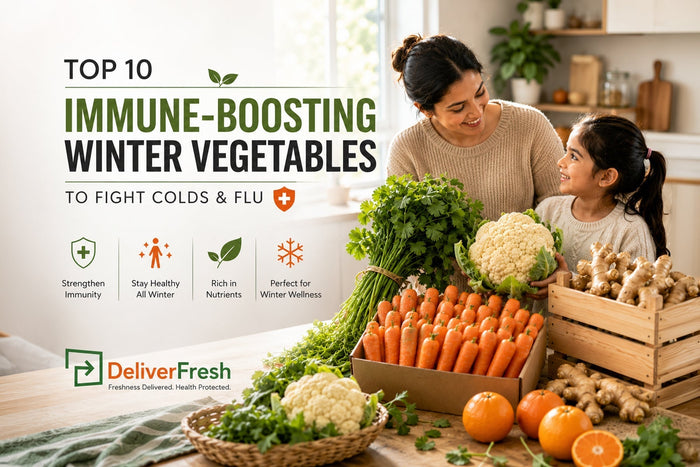 Top 10 Immune-Boosting Winter Vegetables to Fight Colds & Flu | Deliver Fresh