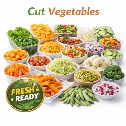 Order fresh cut vegetables online in Melbourne, Geelong & Lara. Hygienically cut, ready-to-cook vegetables delivered by DeliverFresh.