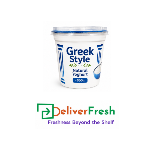 Greek Style Natural Yoghurt - (500g)