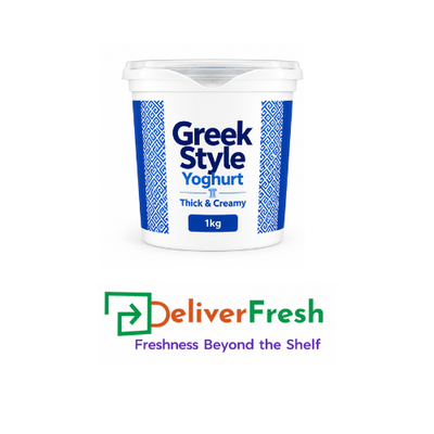 Greek Style Yoghurt Thick & Creamy - (1kg)