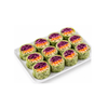 Rainbow Garden Delight Wraps – (12 pieces)