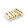 Mediterranean Goat’s Cheese & Pesto Finger Sandwiches - (12 pieces)