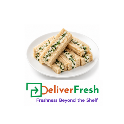 Orchard Chicken & Walnut Finger Sandwiches - (12 pieces)