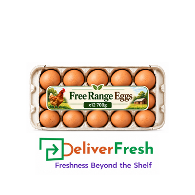 Free Range Eggs x12 - (700g)
