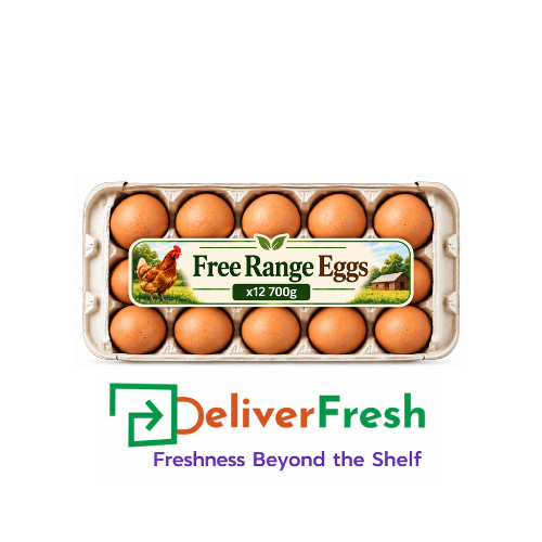 Free Range Eggs x12 - (700g)