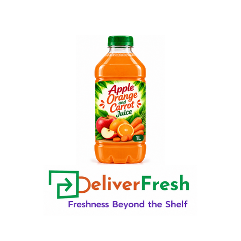 Apple Orange and Carrot Juice - (1L)