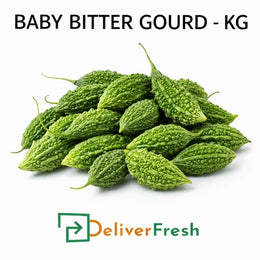 Fresh baby bitter gourd small karela per kg – premium hand-picked quality delivered across Melbourne by DeliverFresh.
