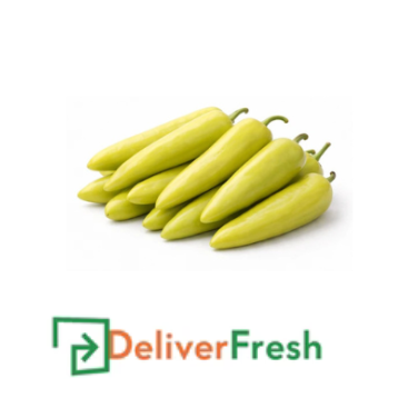 Banana peppers with 'Deliver Fresh'