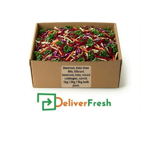 Box of Beetroot, Kale Slaw Mix with Deliver Fresh 