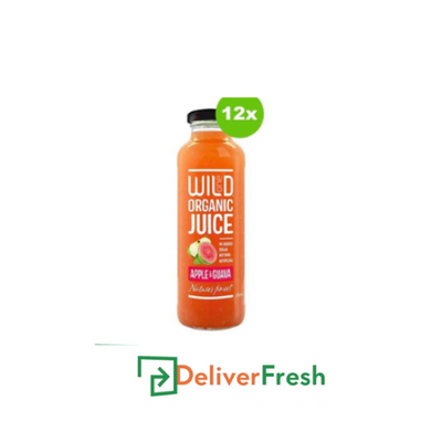 Wild One Organic Apple & Guava Juice 12 x 360ml