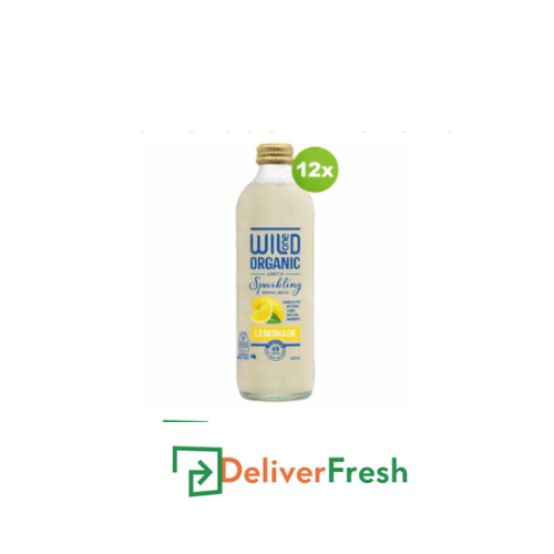 Wild One Organic Sparkling Lemonade 12 x 345ml