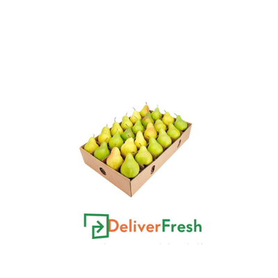 Box of pears with DeliverFresh