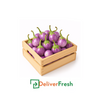 Box of brinjal with DeliverFresh 