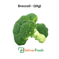 Broccoli with a weight of 1Kg DeliverFresh 
