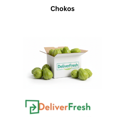 Box of chokos with DeliverFresh