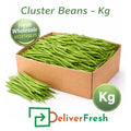 Cluster beans, fresh wholesale green vegetables