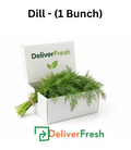 Bunch of dill in a DeliverFresh box 