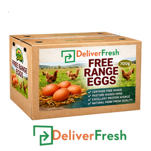 Eggs Free Range Keans 700g ｜ (15doz. Filler Tray Pack Box)