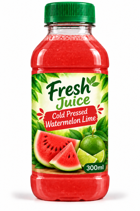 Cold Pressed Watermelon Lime - (300ml)