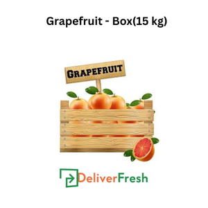 Grapefruit box with DeliverFresh