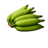 Raw banana per piece with DeliverFresh branding, fresh green banana suitable for retail, restaurants, and home cooking