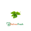 Lemon balm leaves with 'Deliver Fresh' 