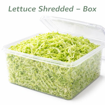 Shredded lettuce, fresh wholesale vegetables for food service