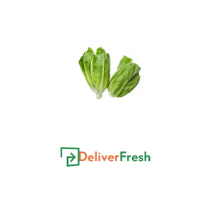 Two cos lettuce hearts with DeliverFresh