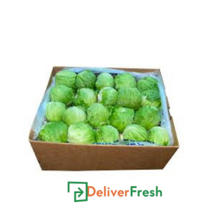 Box of Iceburg lettuce with DeliverFresh