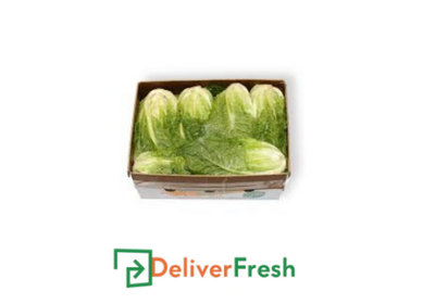 Box of lettuce twin cos with DeliverFresh 