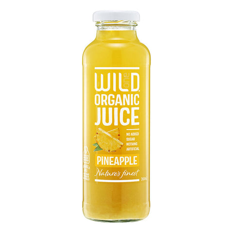 Wild One Organic Pineapple Juice 12 x 360ml