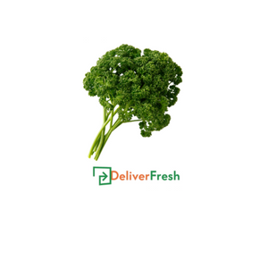 Bunch of parsley with Deliver Fresh