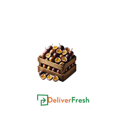 Box of passion fruits with DeliverFresh