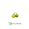 Two green pears with DeliverFresh