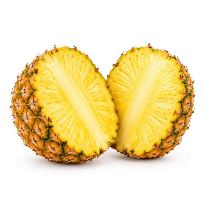 Pineapple Sweet Topless Half
