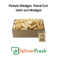Potato Wedges  Hand Cut (skin on) Wedges1